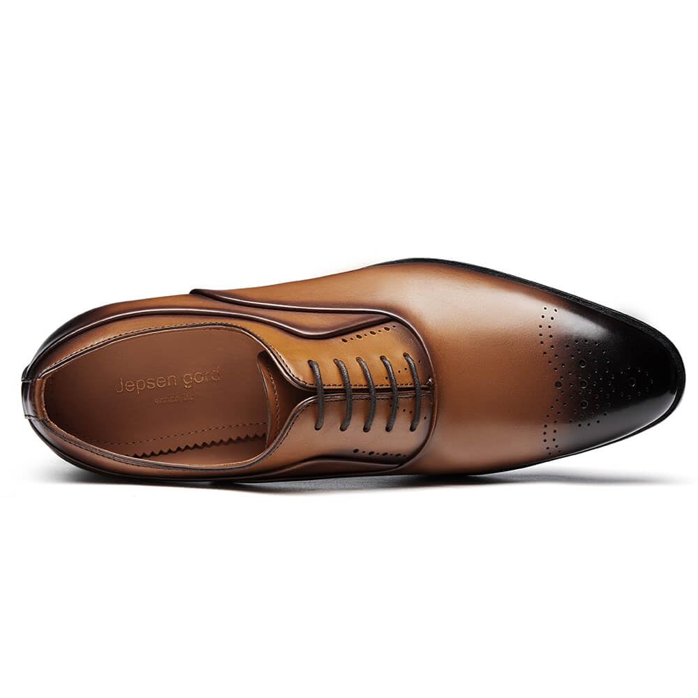 Men's Genuine Calfskin Oxfords