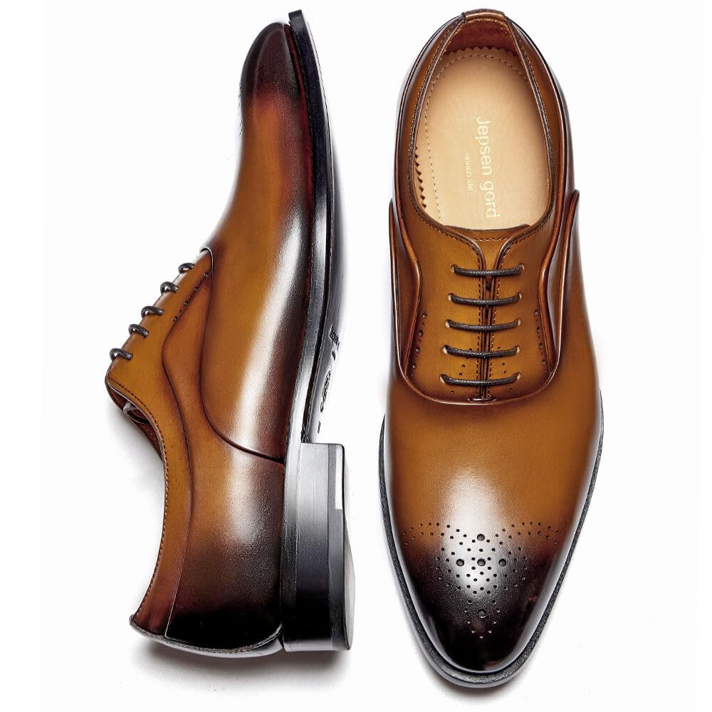 Men's Genuine Calfskin Oxfords