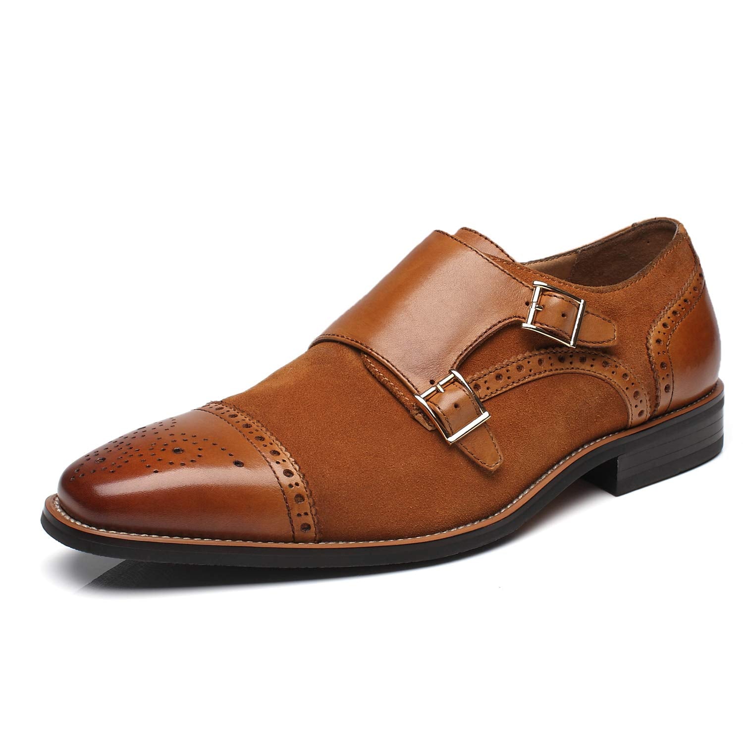 Men Dress Shoes Lace Up Oxford Classic Plain Toe Modern Formal Leather Shoes for Men