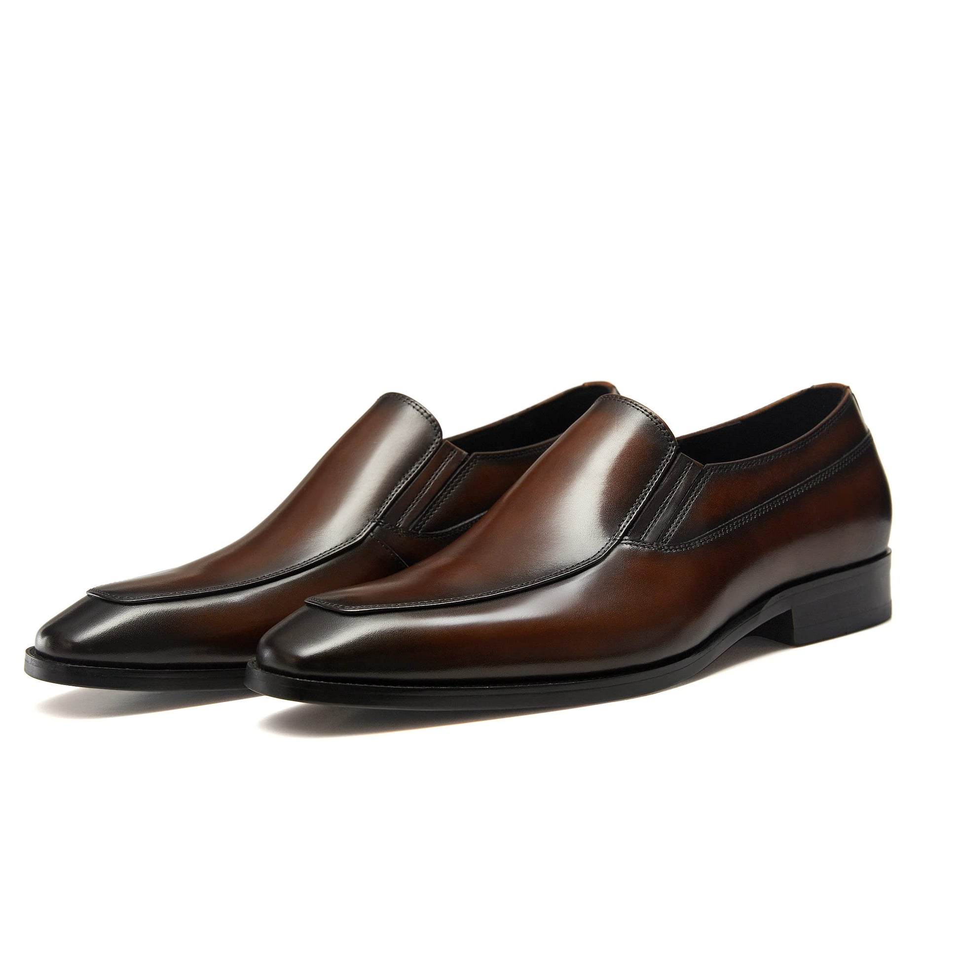 FRASOICUS Mens Dress Shoes Slip-on Loafers Leather Shoes for Men