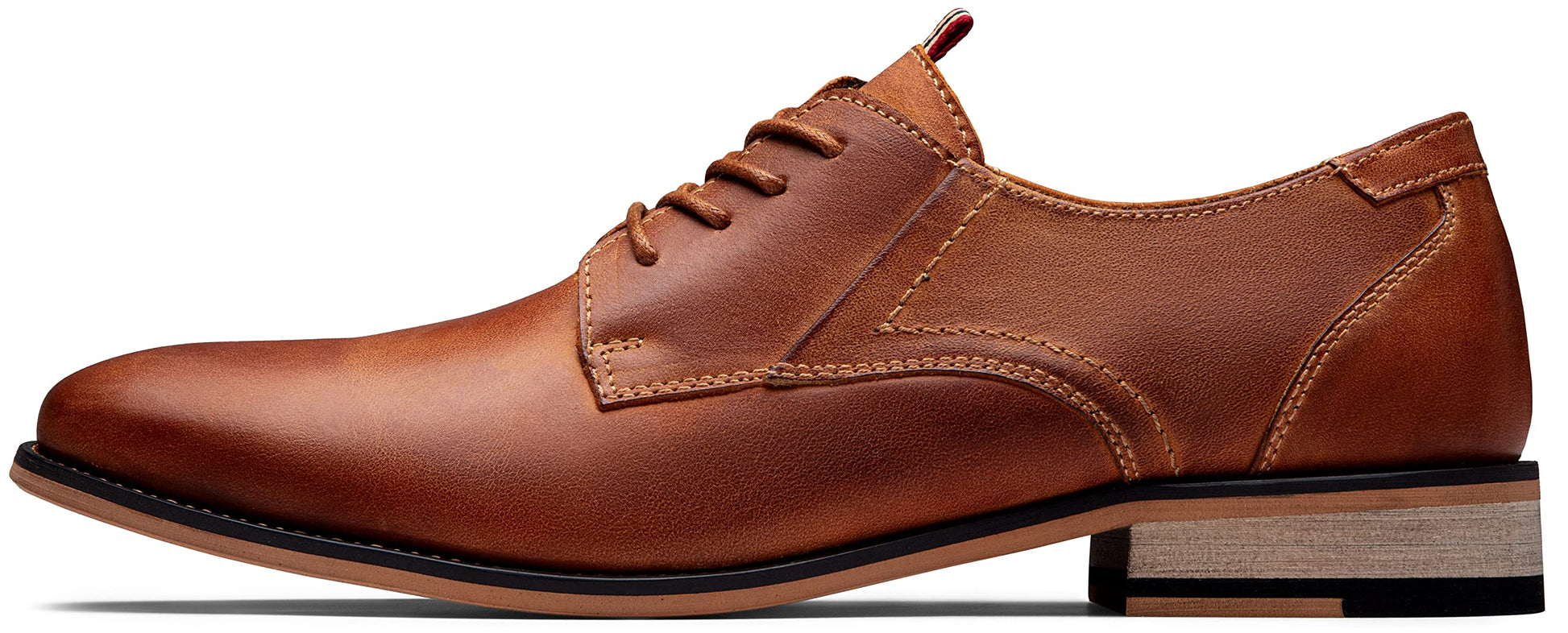 Jousen Men's Dress Shoes Formal Leather Oxford Shoes Classical Business Derby Shoes