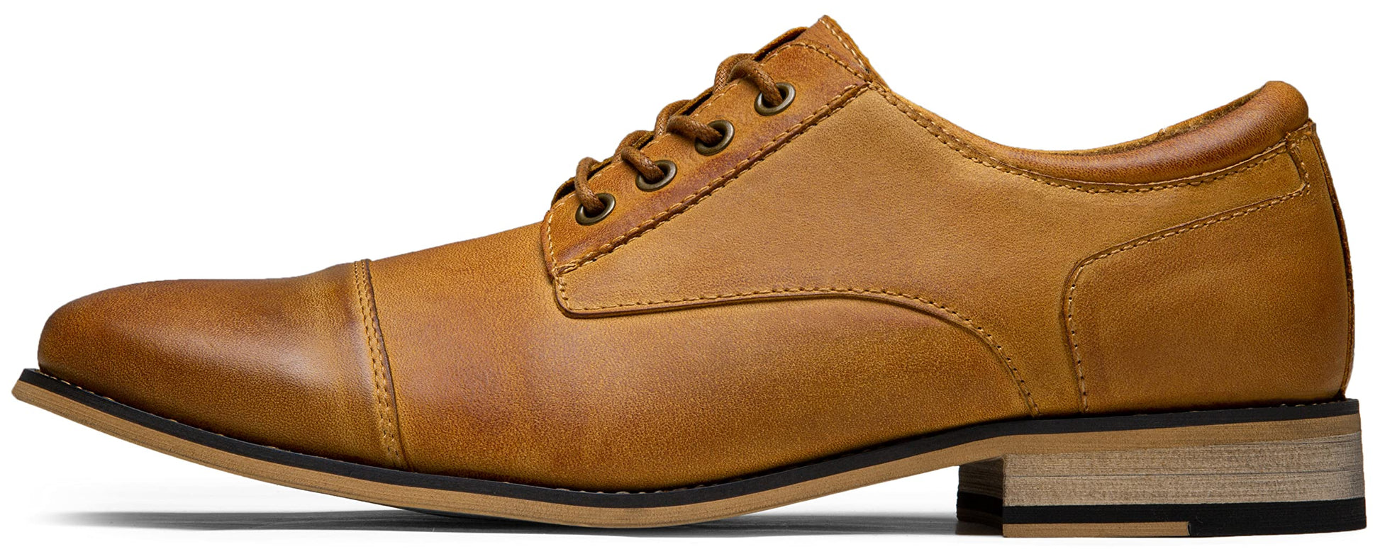 Jousen Men's Dress Shoes Formal Leather Oxford Shoes Classical Business Derby Shoes